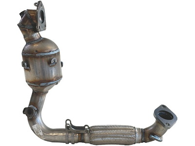 Catalytic Converter, with mounting parts, Euro 5