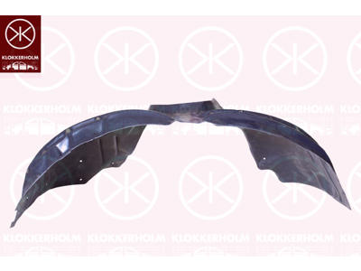 Liner, wheelhouse, Plastic, Left Front