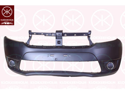 Bumper, Partial primed, Front