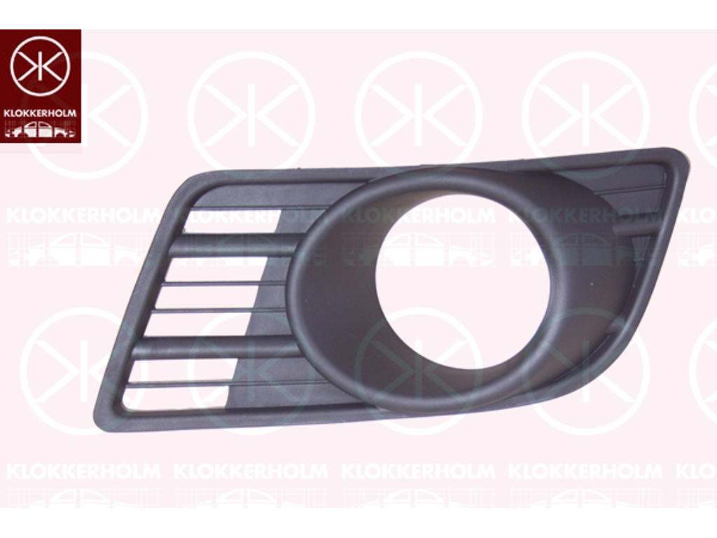 Ventilation Grilles, bumper, Right Front, with hole(s) for fog lights, not for trim level: Sport