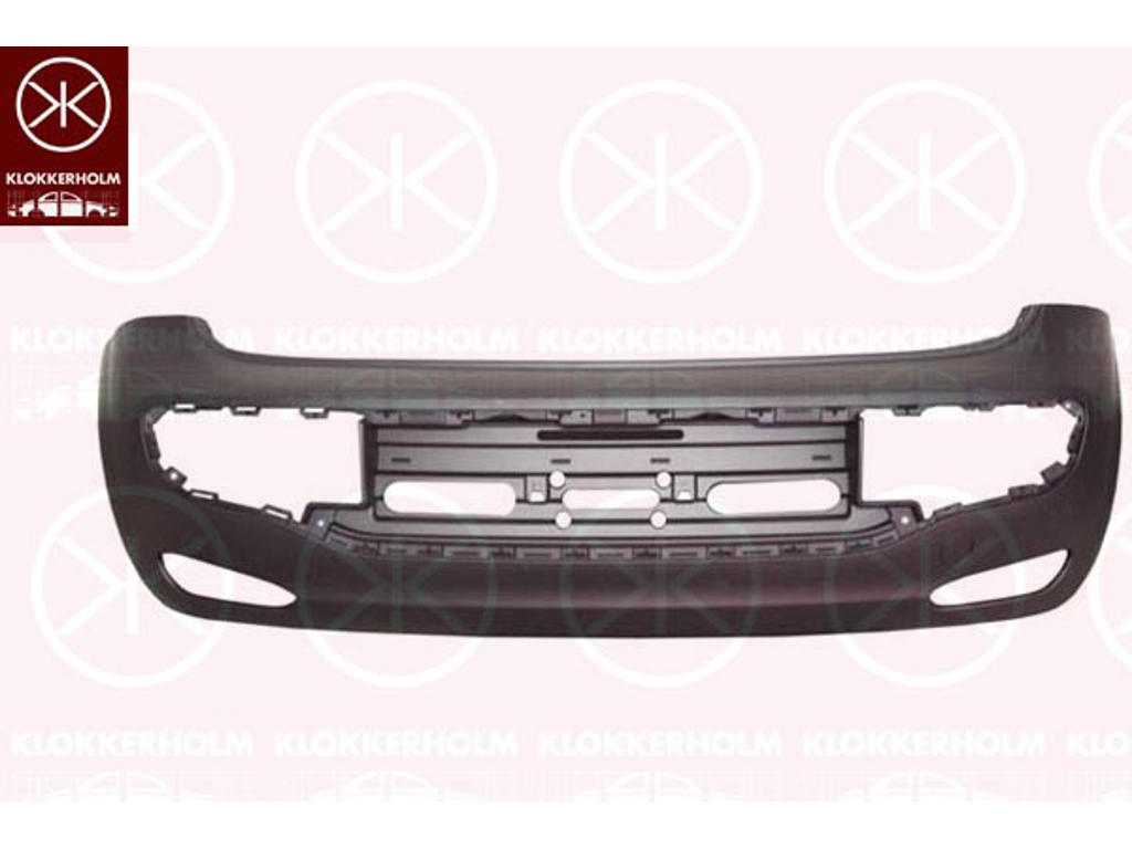 Bumper, w/primer, Rear, Vehicle Equipment: for vehicles without sports rear muffler