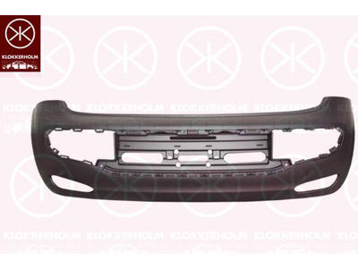 Bumper, w/primer, Rear, Vehicle Equipment: for vehicles without sports rear muffler
