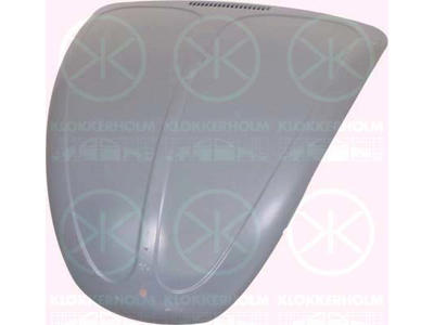 Bonnet, with ventilation slots
