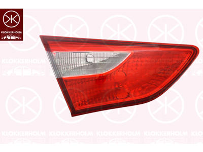 Tail Light Assembly, without bulb holder, Left, Inner Section