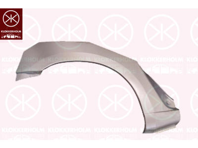 Quarter Panel, 2-dr, Right Rear, Repair Panel, Wheel Arch Border