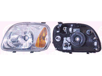 Headlight, H4, for vehicles with headlight levelling, T.Y.C, Right, Illuminance [lx]: 25