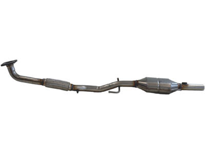 Catalytic Converter, with mounting parts, Euro 4