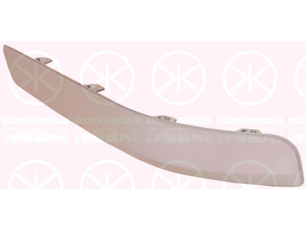 Trim/Protection Strip, bumper, w/primer, Left Rear