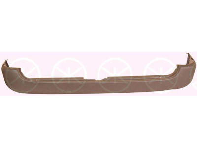 Bumper, Rear, grey, without reinforcement