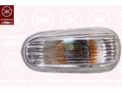 Blinker, sidoinstallation, vit