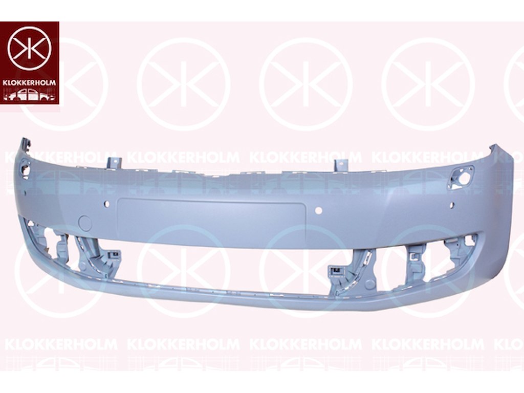 Põrkeraud, ees, koos parkimisabi augu/aukudega, koos pesudüüsi augu/aukudega, krundeeritud