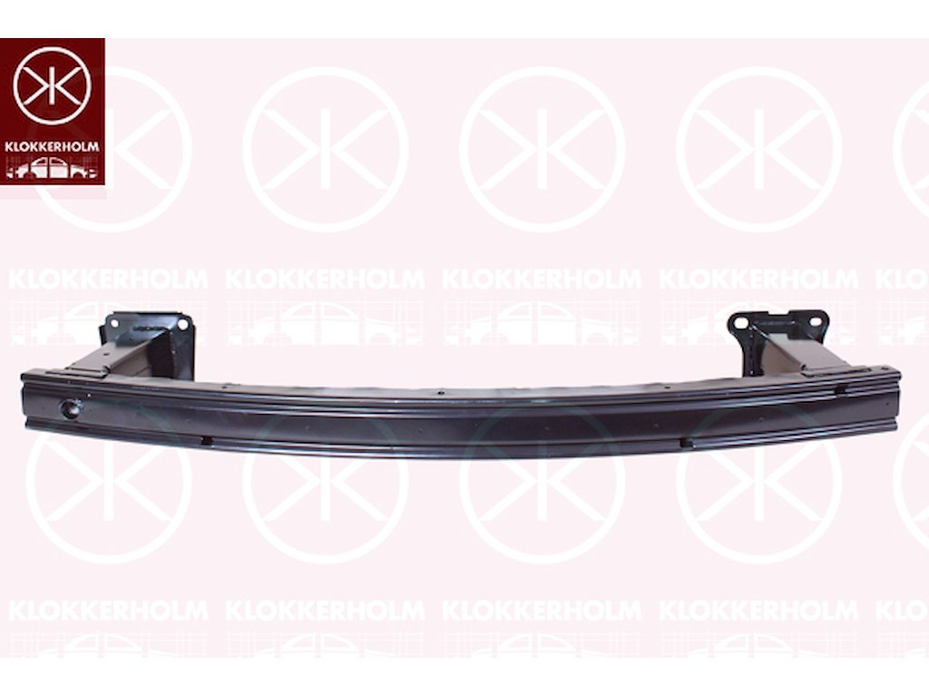 Support, bumper, Steel, Front