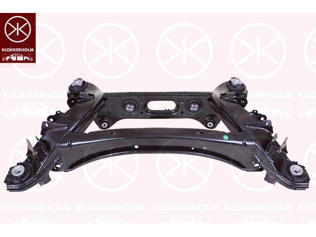 Axselstomme, med bussning, Bakaxel