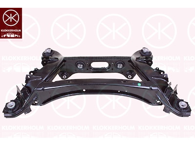 Axselstomme, med bussning, Bakaxel