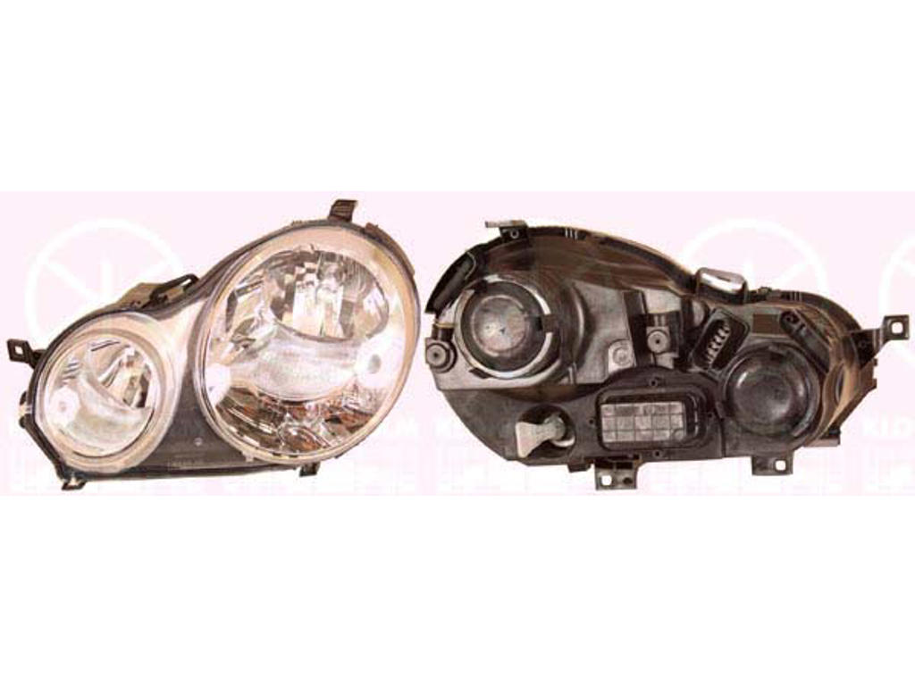 Headlight, H7/H1, with motor for headlamp levelling, AL, Right, Illuminance [lx]: 20