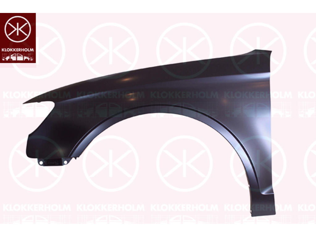 Wing, Right Front, Steel, Zinc-coated