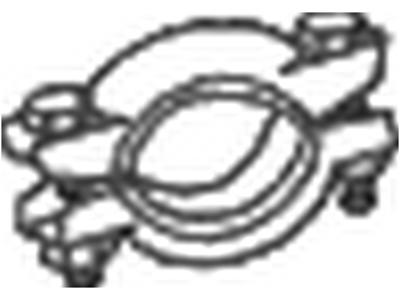 Clamping Piece, exhaust system