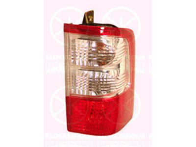 Feu arrière, avec porte-lampe, droite, Couleur du clignotant: blanc