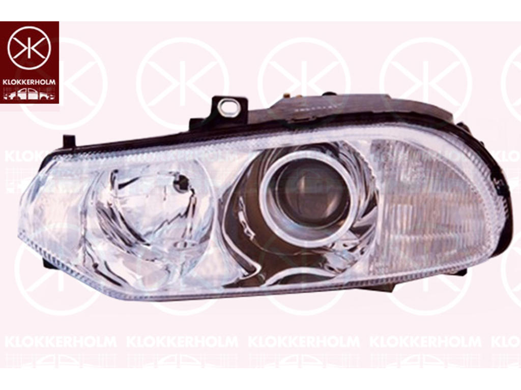 Headlight, with control unit for xenon, Xenon, with motor for headlamp levelling, AL, Left, Illuminance [lx]: 12.5
