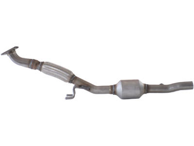 Catalytic Converter, with mounting parts, Euro 4, with environmental seal: 001