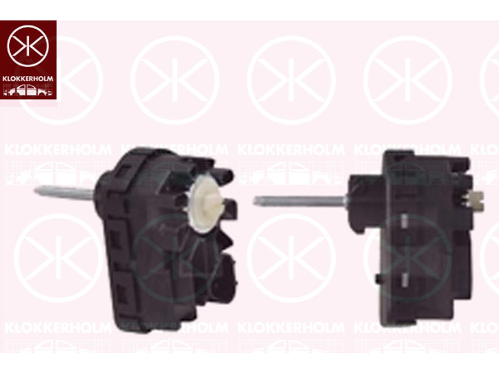 Aktuator, lysvidderegulering, elektrisk, Koito-type