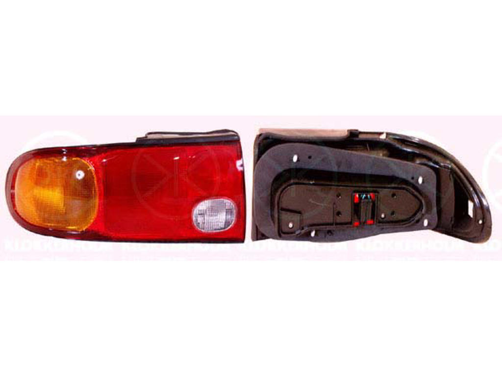 Tail Light Assembly, with bulb holder, Left