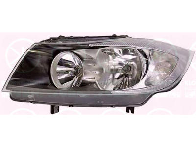 Headlight, H7/H7, with motor for headlamp levelling, ZKW, Left, Illuminance [lx]: 17.5