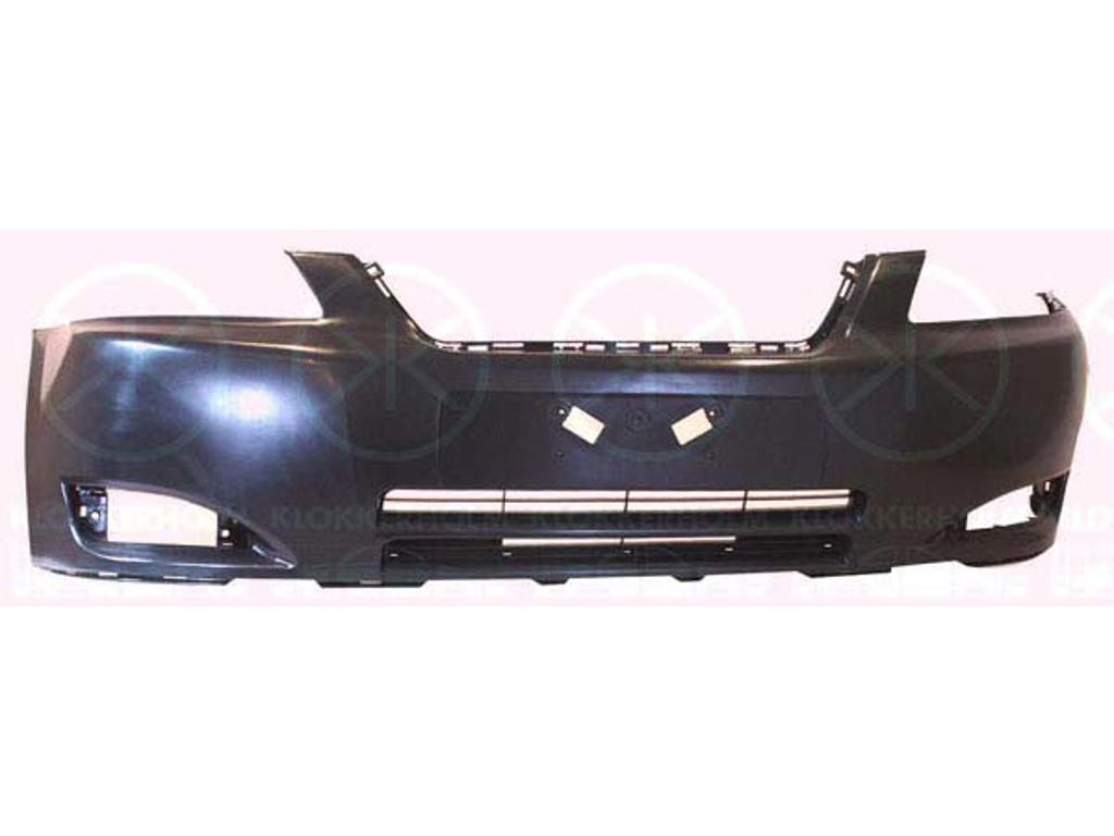 Bumper, 3/5-drs, Front, black