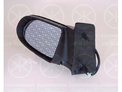 Exterior Mirror, w/primer, for electric mirror adjustment, Convex, Heatable, Right