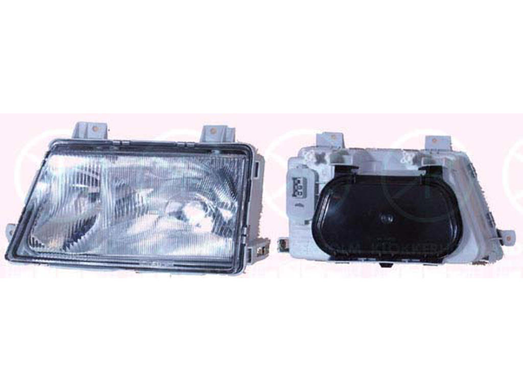 Headlight, TYC, H1/H1, pneumatic, Left, Illuminance [lx]: 17.5