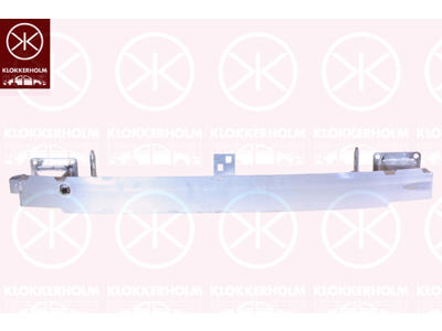 Support, bumper, Aluminium, Front