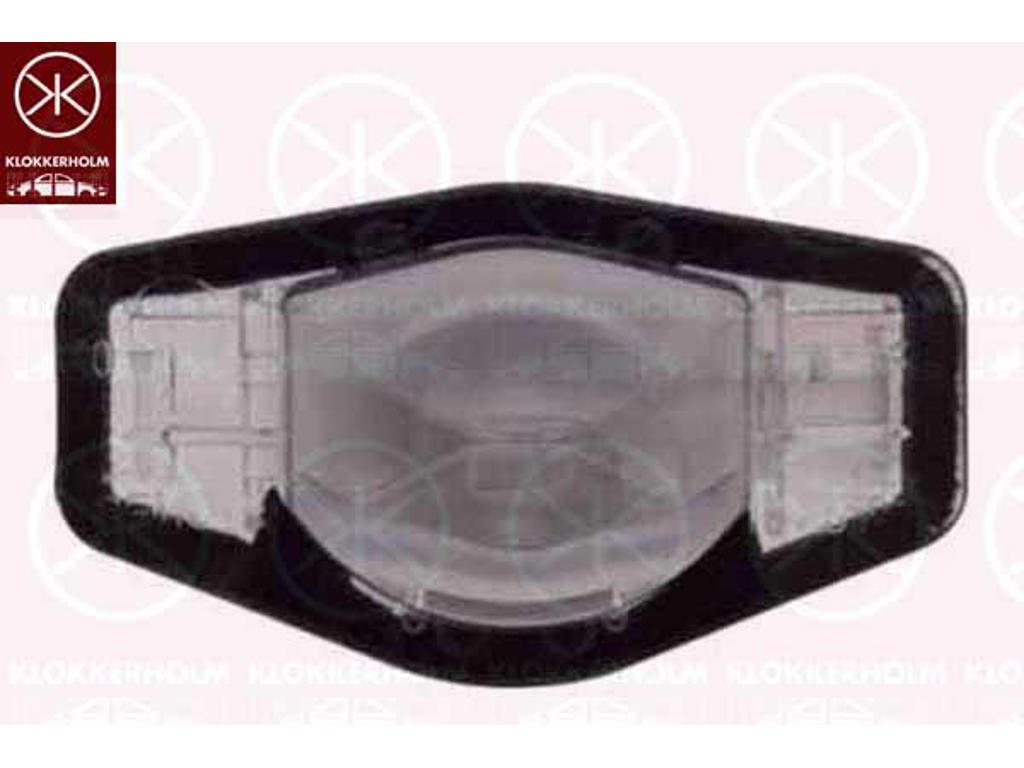 Licence Plate Light, with bulb holder