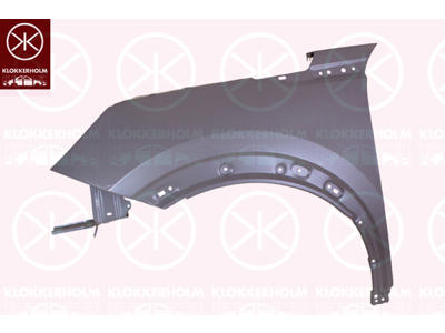 Wing, Left Front, with holes for trim/protective strip