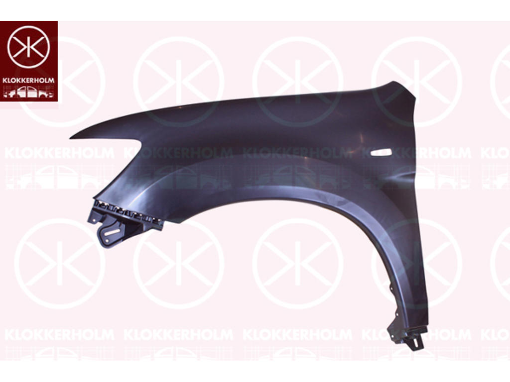 Wing, Plastic, Left Front, with hole for direction indicator