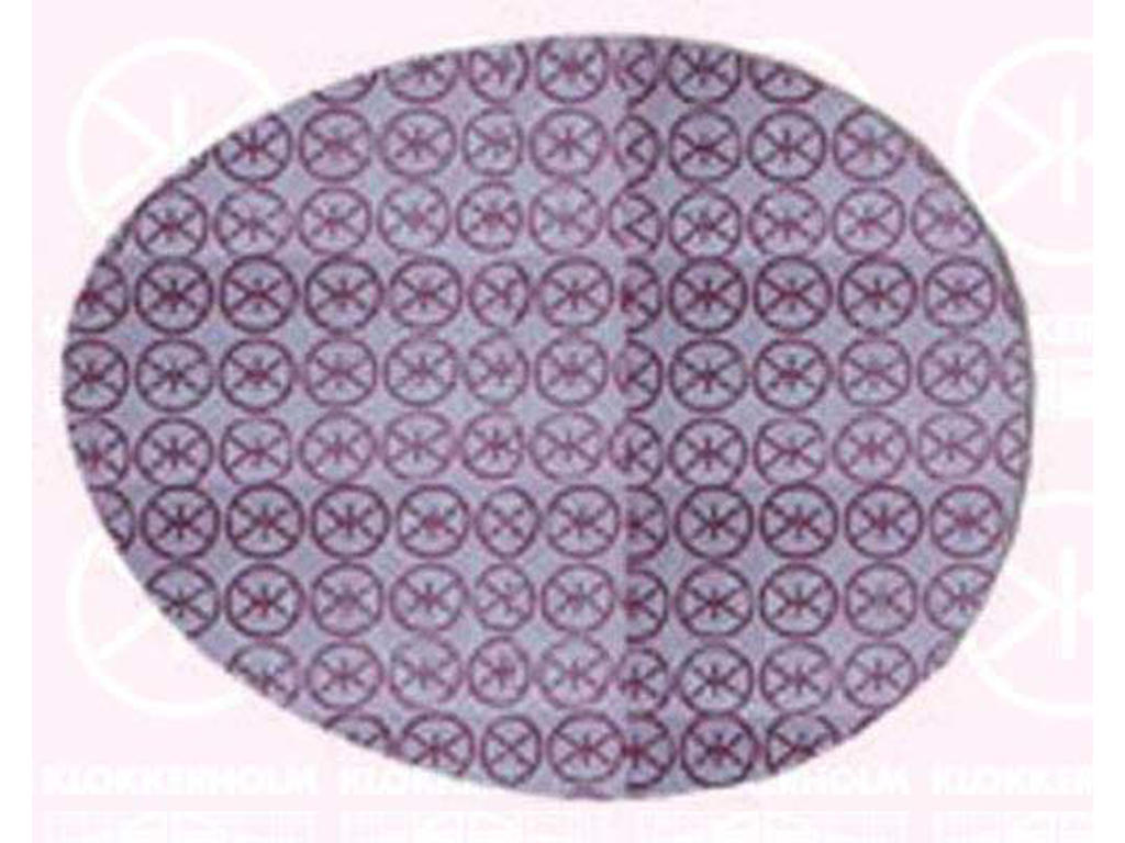 Mirror Glass, exterior mirror, Blue-tinted, Heatable, Right
