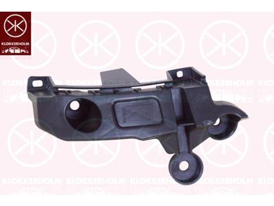 Mounting Bracket, bumper, Rear, Left, Inner Section, Plastic