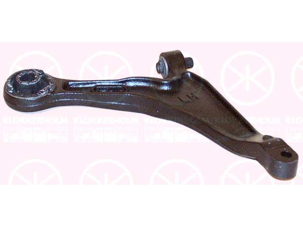 Control/Trailing Arm, wheel suspension, Front Axle Left, with bush, without ball joint, Lower Section, Control Arm