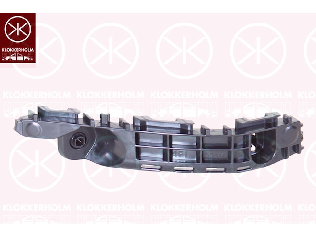 Mounting Bracket, bumper, Plastic, Right Front, Outer section