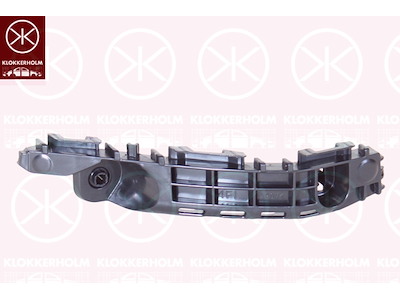 Mounting Bracket, bumper, Plastic, Right Front, Outer section