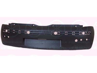 Bumper, w/primer, 5-drs, Rear
