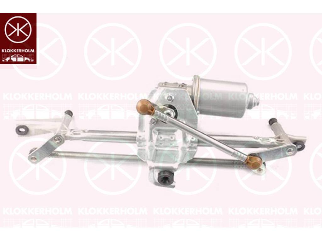 Window Cleaning System, Front, with electric motor, Set, for left-hand drive vehicles