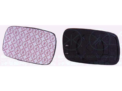 Mirror Glass, exterior mirror, Convex, Heatable, Right