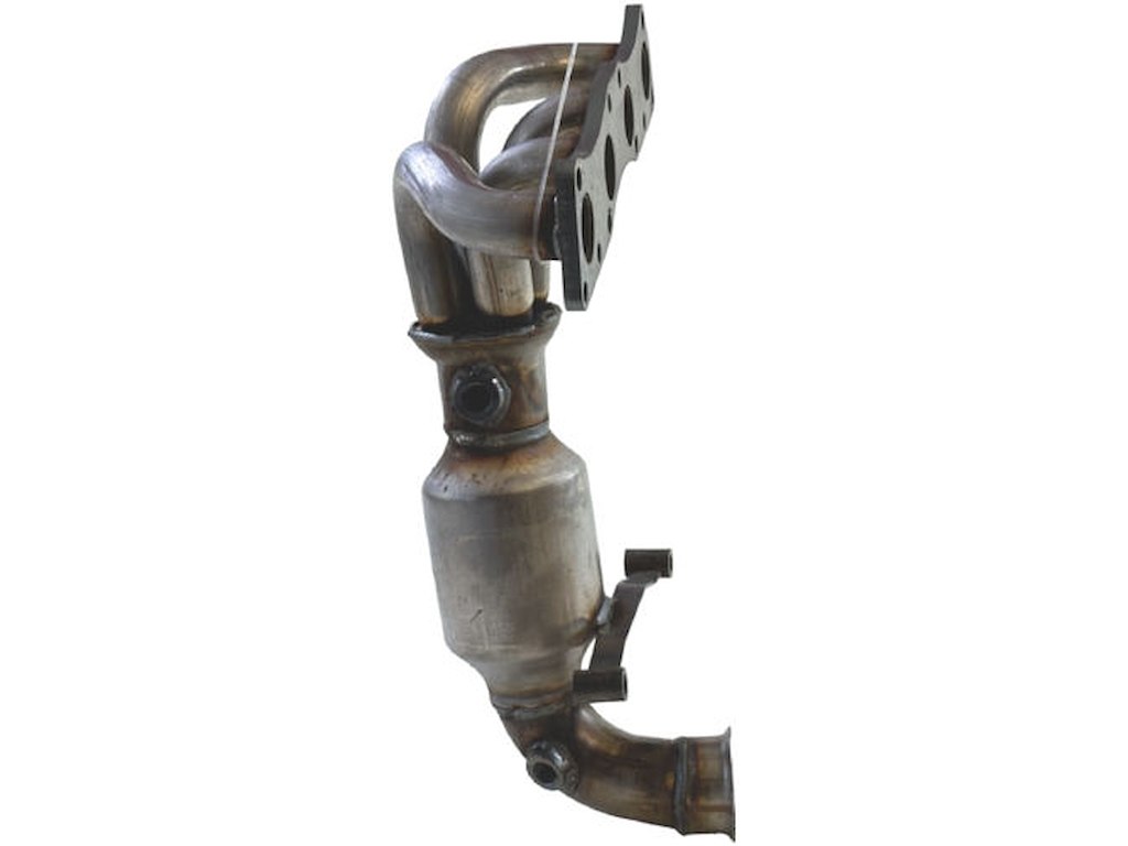 Catalytic Converter, with mounting parts, Euro 4