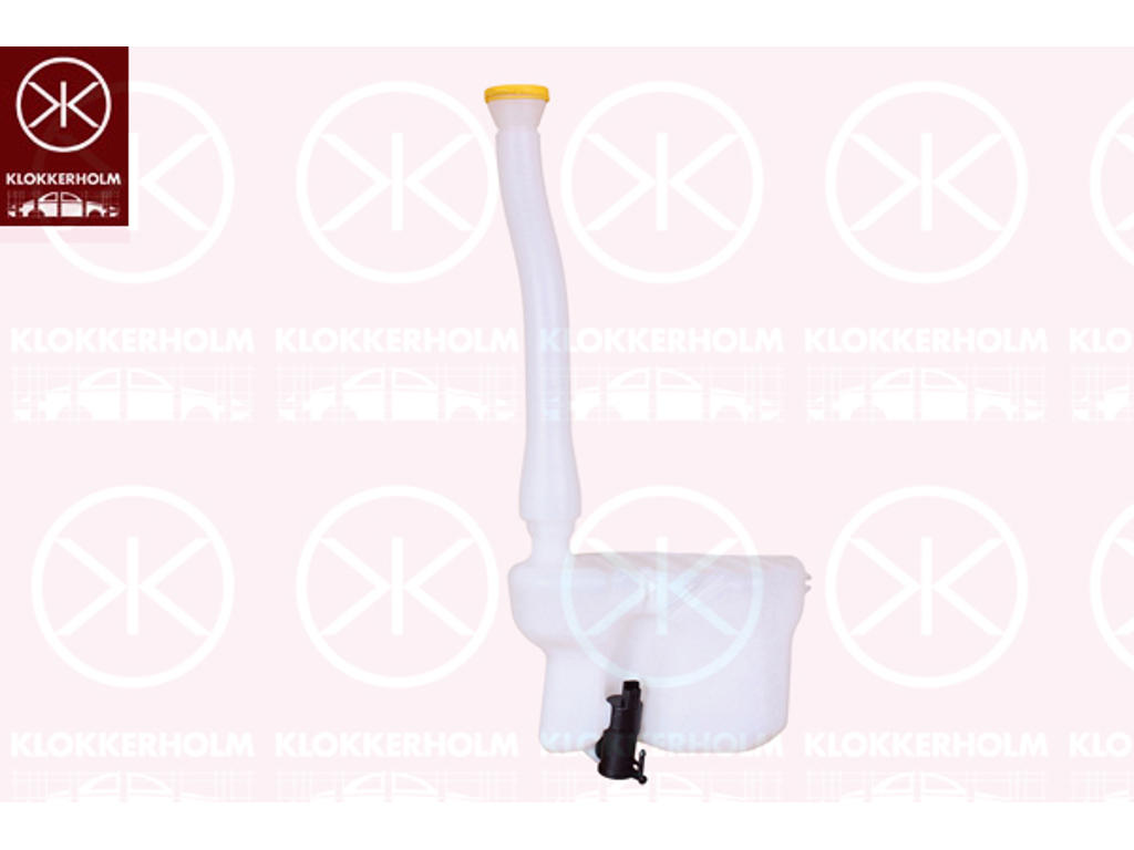 Washer Fluid Reservoir, window cleaning, with pump, Capacity [litre]: 4.2