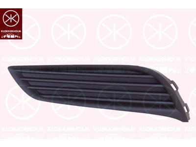 Ventilation Grille, bumper, Right Front, without hole(s) for fog lights
