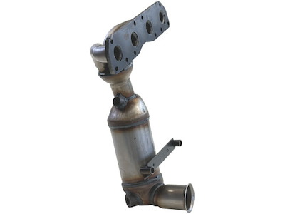 Catalytic Converter, with mounting parts, Euro 5, Emission Standard: Euro 6