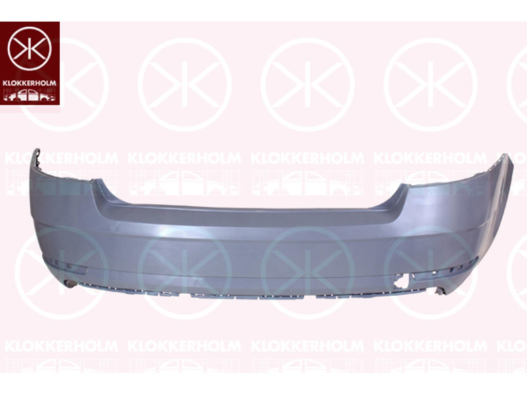 Буфер, сзади, гладкий, Версия: SEDAN