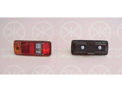 Tail Light Assembly, without number plate light, with bulb holder, Left
