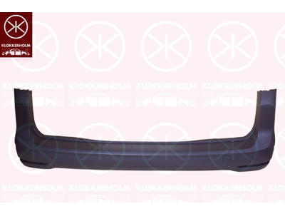 Kofanger, bag, glat, sort, Udstyrsvariant: KORT MODEL