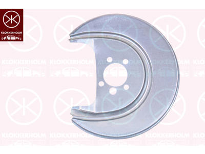 Bromssköld, Bakaxel höger, Diameter 1/diameter 2 [mm]: 250/47, förzinkad